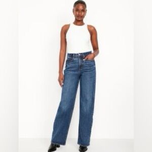 Old Navy Extra High-Rise Wide Leg Jeans